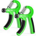 FitBeast Grip Strength Trainer - Adjustable Hand Grip Strengthener for Athletes & Rehab | 10-132 lbs Resistance