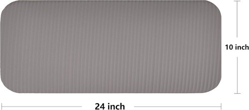 Fitvids Extra Thick 1/2-Inch High Density Yoga Mat & Knee Pad - Anti-Tear with Carrying Strap, Multiple Colors