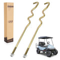 10L0L Golf Cart Battery Hold Down Rods Kit for Club Car Precedent 2008.5 & Up OEM#103374801 103357701