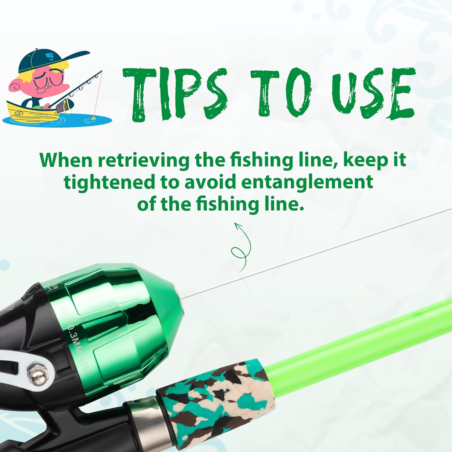 WIDDEN Kids Fishing Pole, Portable Telescopic Kids Fishing Poles for Boys and Girls, Fishing Rod and Reel Combo Kit with Tackle Box, and Fishing Net, Best Fishing Pole for Toddler Youth