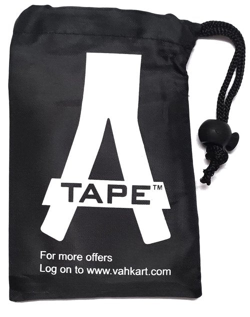 A-TAPE Professional TPE Resistance Therapy Band | 51 * 6 inch | for Warm-Up, Stretching, Cardio, Home Fitness, Exercise & Yoga ((Yellow – Medium (15lbs) + Green – Heavy (20lbs) + Blue- X-Heavy (30lbs)