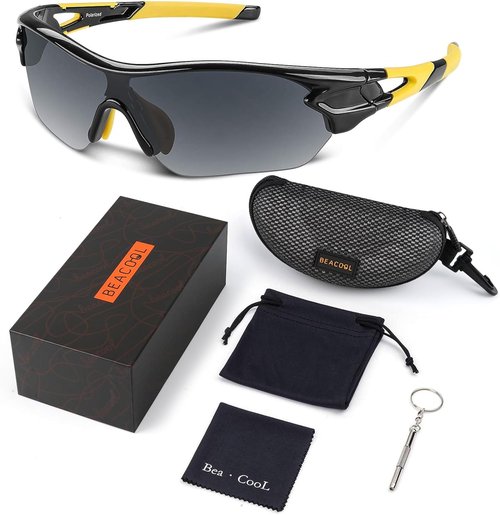 BEACOOL Polarized Sports Sunglasses - Versatile TAC Glasses for Men, Women & Youth | Ideal for Baseball, Cycling, Fishing & More
