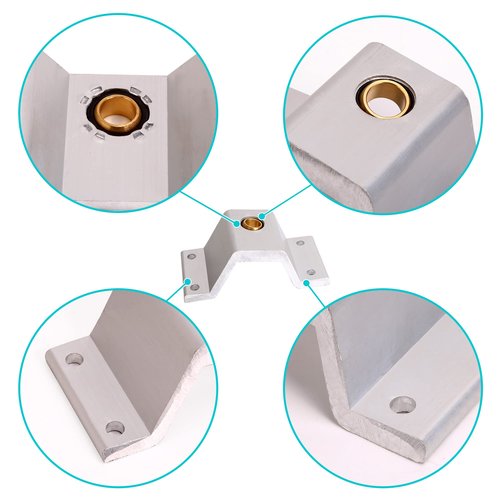 10L0L Golf Cart Accelerator Pivot Rod Kit, Accelerator Pivot Rod and Rod Bracket and Bushing kit Fits Club Car DS Gas & Electric Golf Carts Years 1996-Up 1020260-01 1011694