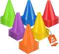 Durable 36pcs Soccer Cones - 7 Inch Plastic Training Cones for Sports, Agility Drills & More