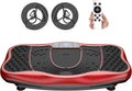 Skiennix Vibration Plate Exercise Machine - Whole Body Workout Platform for Home Fitness | 99 Levels + Loop Bands + Remote