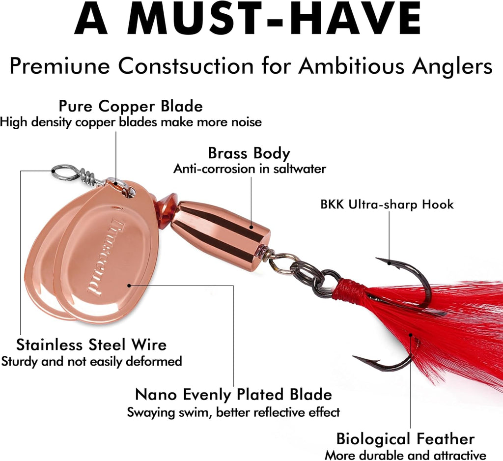 TRUSCEND Fishing Lures - Easy Catch with BKK Hook | Long Cast Vibrating Jigging Action for All Fish Species