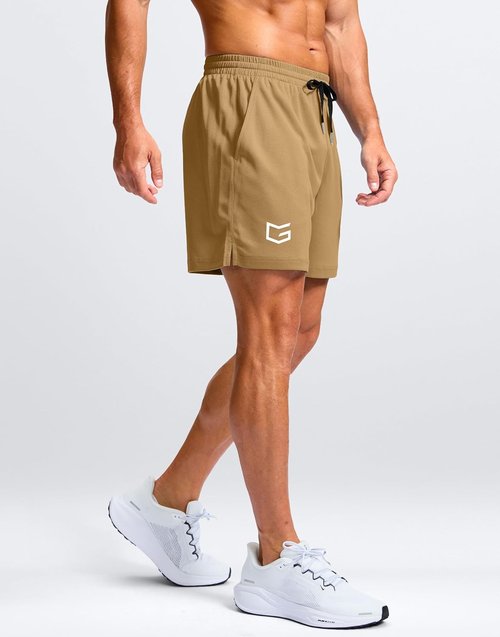 G Gradual Men's Athletic Workout Shorts - Lightweight Quick-Dry Gym & Basketball Shorts | 5"/7"/9" Sizes