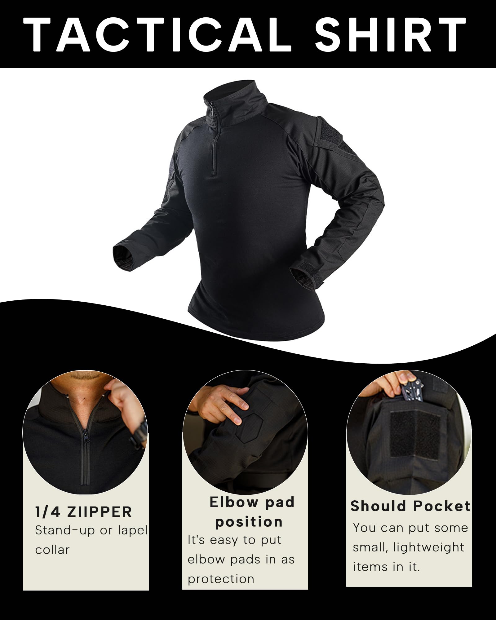 Mens Tactical Suit G2 Military Apparel Set Quick-Dry Hunting Paintball Gear Uniform Combat Shirt and Pants for Men Black XL