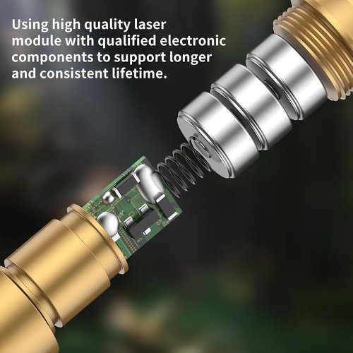LGND Red Dot Boresighter - .350 Bore Sight Laser Sight with Batteries | 9x43mm Precision