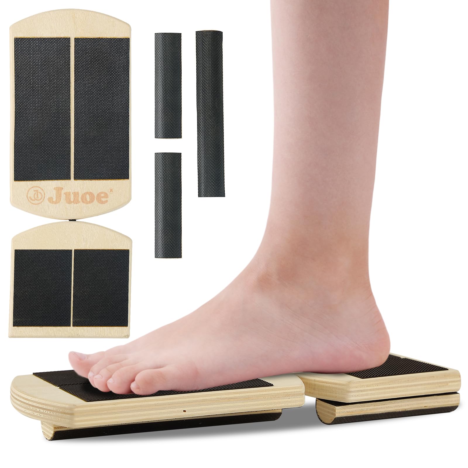 Juoe Ankle Strengthener & Axis Boardfor Physical Therapy,Blackboard Foot Trainer and Foot Strengthener,Stability Exercises,Plantar Fasciitis Relief,Posture Corrector,Axisboard for Leg Stability