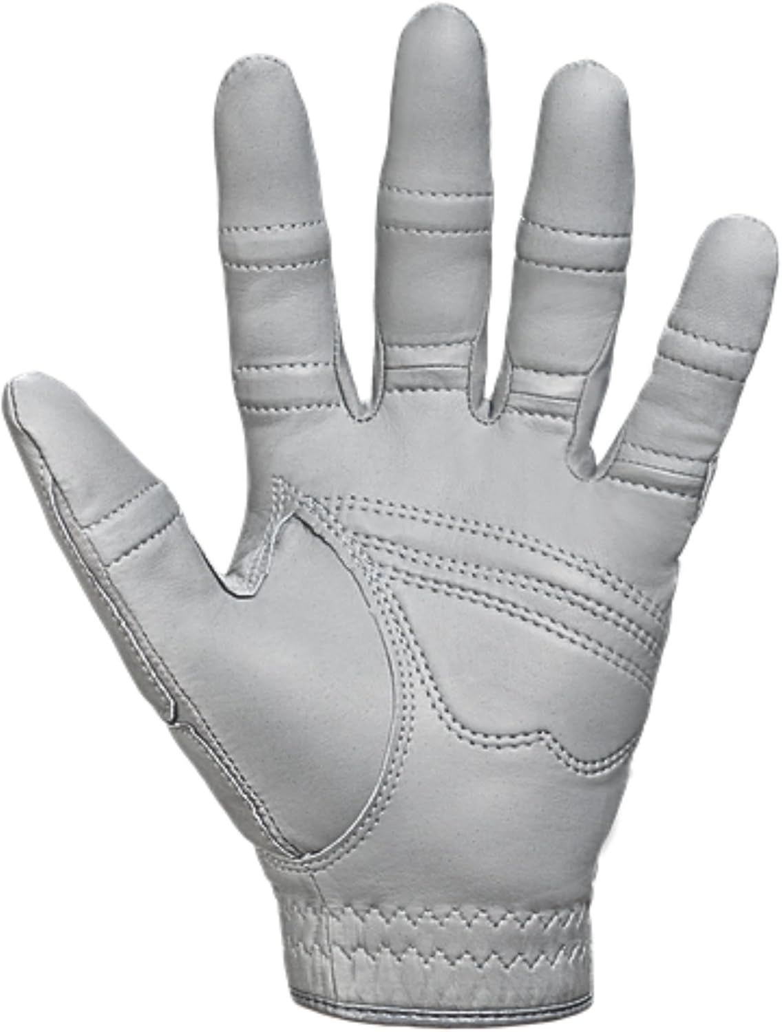 Bionic Men's StableGrip 2.0 Golf Glove - Premium Cabretta Leather in Grey for Ultimate Comfort