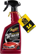 Meguiar's Quik Detailer - Easy Car Spray Detailer for Dust & Smudges | Enhances Shine, 16 Oz