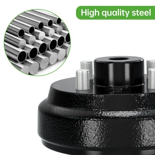 10L0L Golf Cart Brake Drum Hub Assembly for 1982-up EZGO TXT PDS (Electric),1982-1993 2-Cycle Gas Vehicles,Replacement OEM# 19186G1P 19186G1
