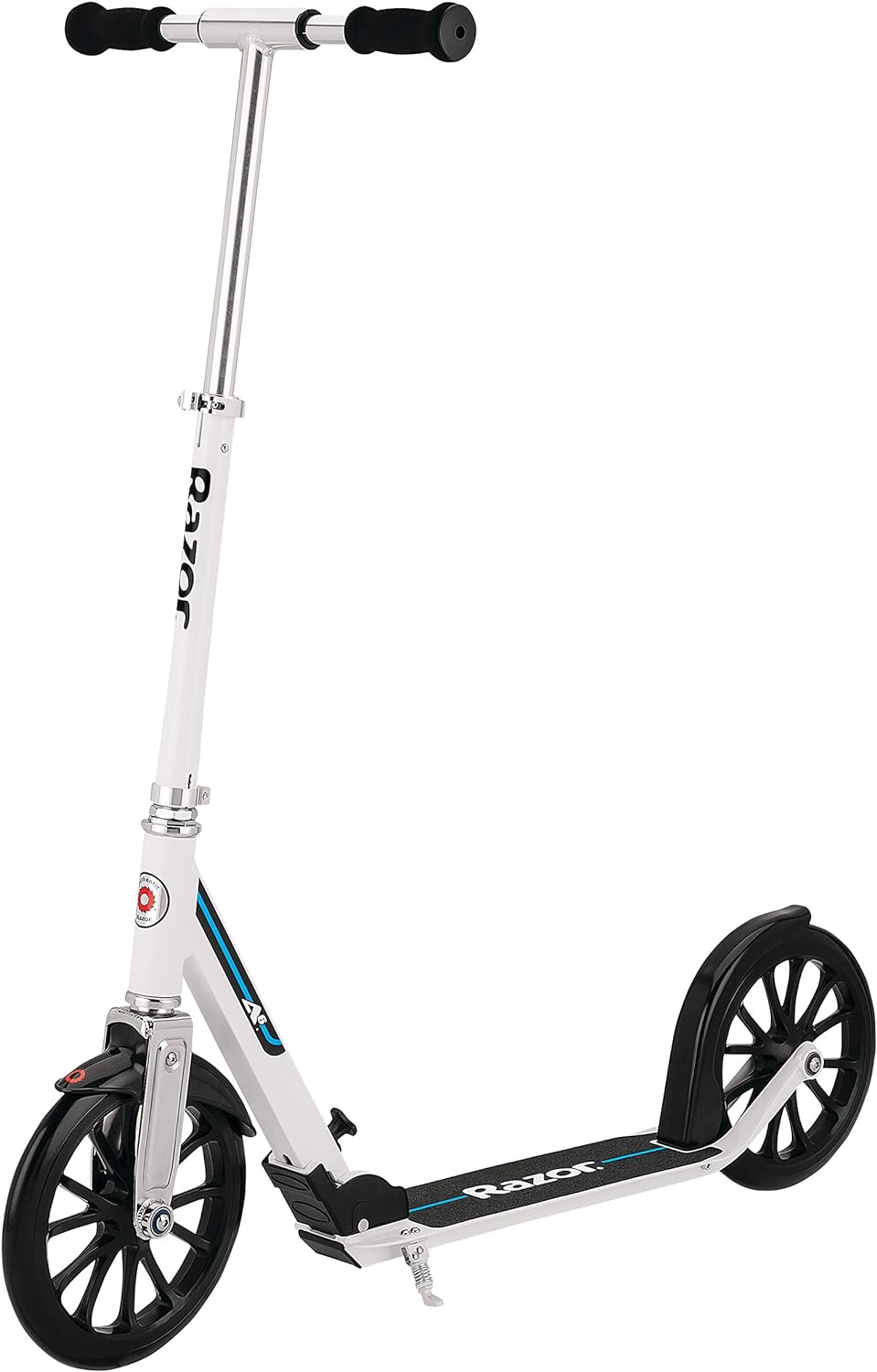 Razor A6 Kick Scooter for Kids 8+ | Extra-Tall Handlebars & Longer Deck, 10" Wheels, Anti-Rattle Tech