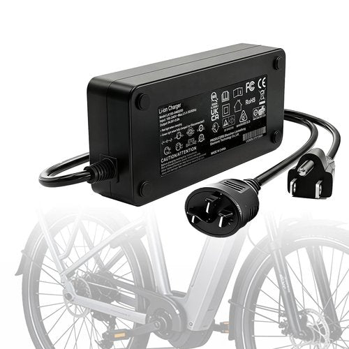 42V 2A Fast Battery Smart Charger for Bosch Electric Ebike 36V Lithium Battery, Compatible with Bosch Electric Bike Performance Line, Active Line & CX Models, Compact Design, SGS Certified