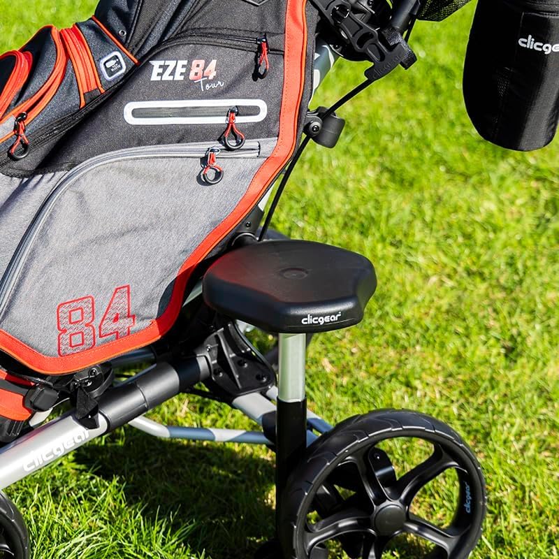 Clicgear Model 8 Golf Push Cart Seat - Durable Aluminum Rest Platform