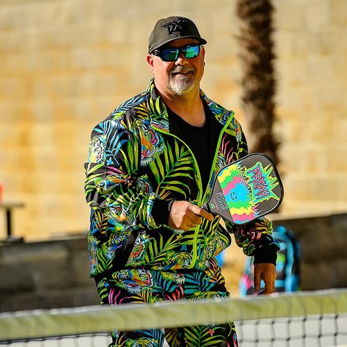 Vulcan | Paddle Candy Freakshow Pickleball Paddle | Hybrid Performance | Polypropylene Core - Carbon Fiber Surface | USAP Approved | Freak