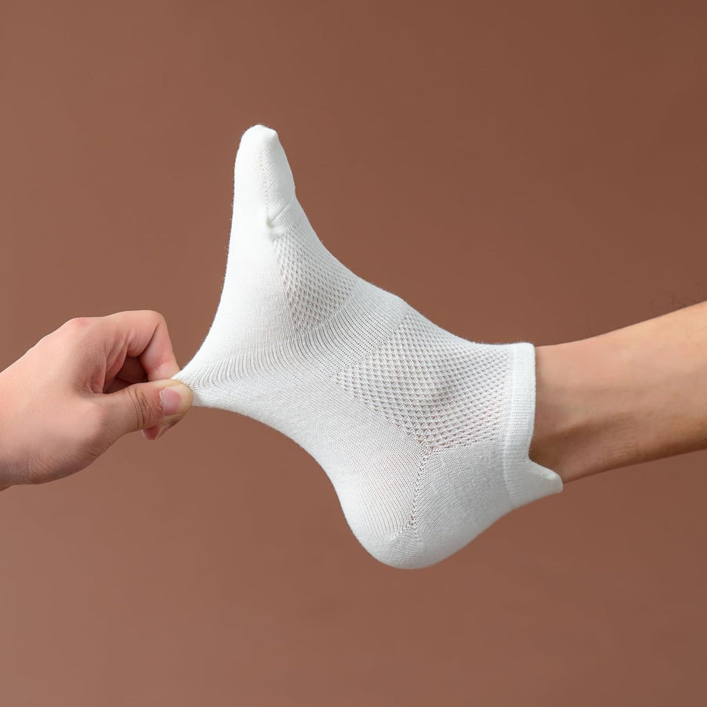 ACCFOD Women's Low Cut Athletic Running Socks - 6 Pairs with Comfort Tab