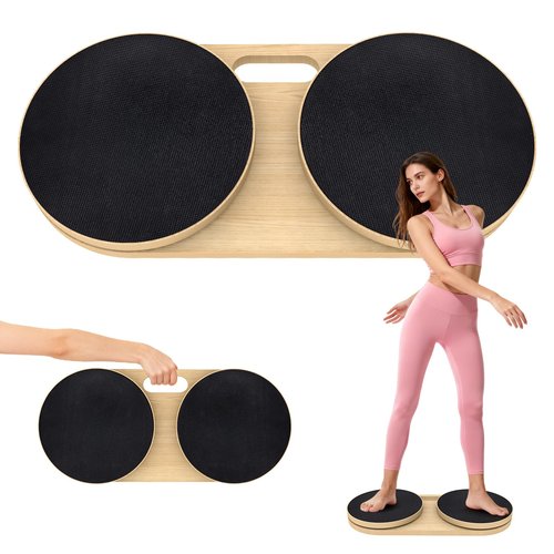 Kanonmaori Waist Twister Machine Exercise, Ab Twister Board Workout MAX 330 LBS, Non-Slip Waist Twisting Fitness Tool, Pilates Waist Twister for Women, Dynamic Core Align Board for Home Gym Equipment