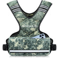 BAGAIL Adjustable Weighted Vest for Women 4-10lb, Comfortable U-Neck Rucking Vest with 6 Removable Weights, Storage Pocket and Reflective Strips for Walking, Jogging, Weight Loss & Home Workouts