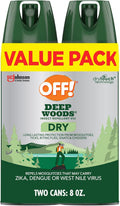 OFF! Deep Woods Insect Repellent - Long-Lasting, Non-Greasy Bug Spray | 4 Oz, 2 Count