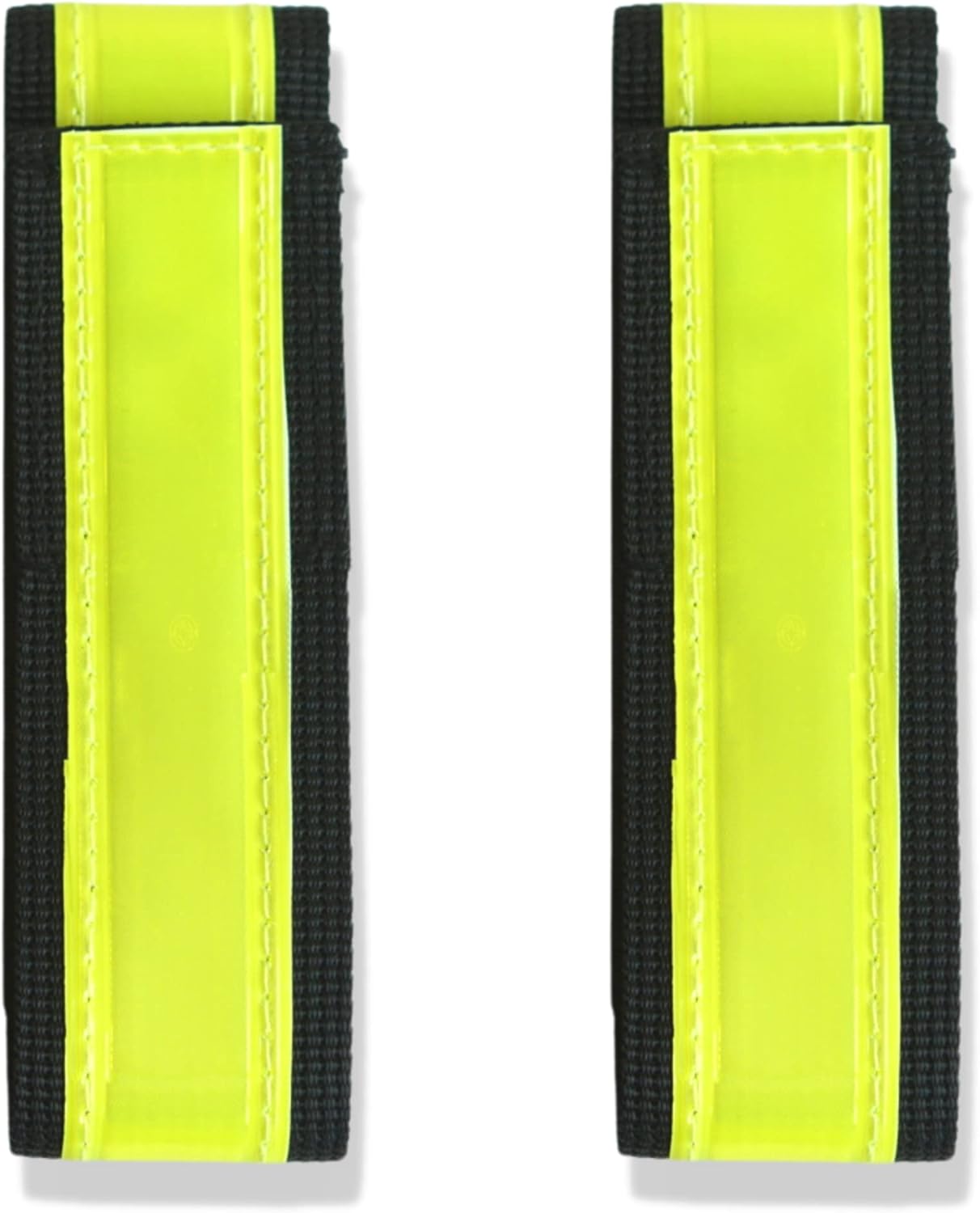 Vincita Reflective Bands - Highly Visible Safety Bands for Cycling, Walking & Running - Fits Molle Webbing (Pair of 2)