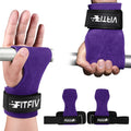 Regine Switzerland Weight Lifting Wrist Straps - Double Leather with Neoprene Padding for Men & Women