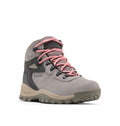 Columbia Womens Newton Ridge Plus Waterproof Amped, Stratus/Canyon Rose, 6.5 Wide