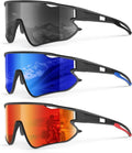 KALIYADI Polarized Sunglasses - UV400 Protection Sports Glasses for Men | Ideal for Cycling & Running