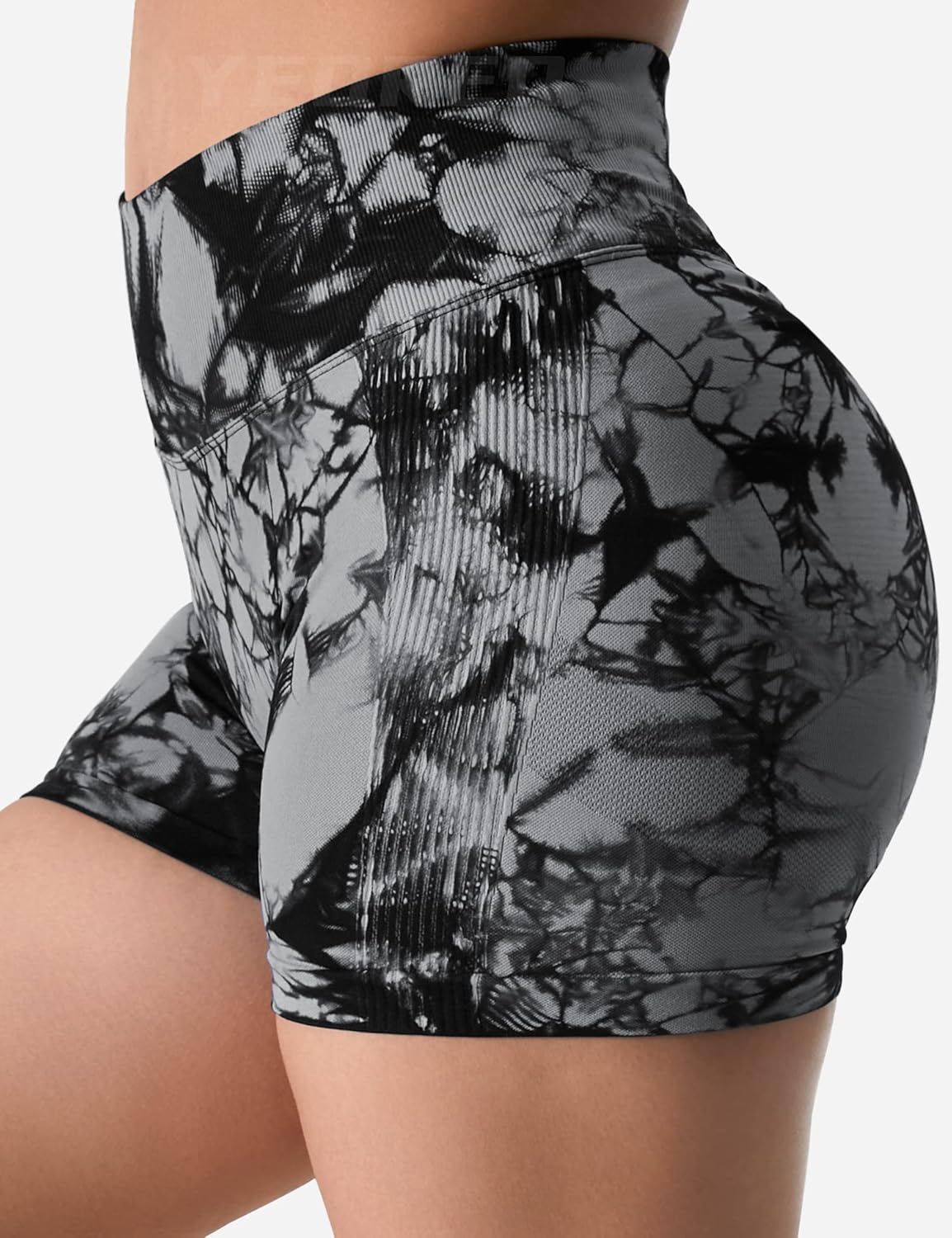 YEOREO Women's Workout Shorts - High Waisted Seamless Scrunch Design | 3.6" Gym & Yoga Biker Shorts
