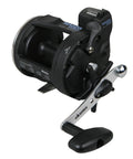 Okuma Magda Pro Line Counter Levelwind Trolling Reel, Small, Black/Silver, MA-20DX