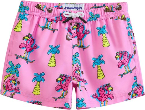 Maamgic Boys Swim Trunks - Stylish Toddler Bathing Suit Shorts for Little Boys | Comfortable Fit