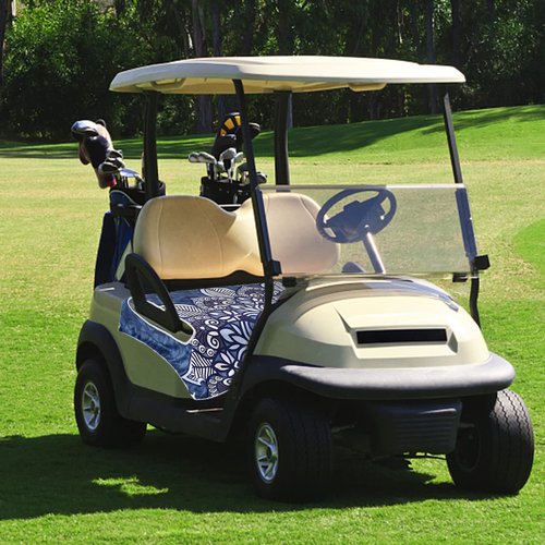 TUYUU Golf Cart Seat Covers/Seat Towel, Breathable Golf Cart Seat Cushions Golf Blanket for EZGO Yamaha Club Cars,Golf Club Car Accessories