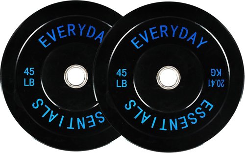 Fitvids Olympic Bumper Plates - Ideal Weight Plates for Weightlifting & Strength Training | Multiple Weights Available