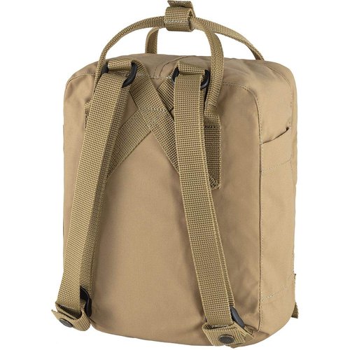 Fjällräven Kanken Mini Backpack - Compact Everyday Carry, Durable Vinylon Fabric - Travel, Clay, One Size