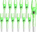 Lighted Nocks for Arrows - 6/12PCS Compatible with .165 to .246 ID Bolts | X, H, S, GT Bushings