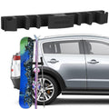 Hikeen Magnetic Ski Snowboard Vehicle Mount,Holders to Prevent Ski Snowboard and Ski Pole from Tipping Over | Vehicle Paint Protection | Holds Up to 4 Pairs Skis or 2 Snowboards,2 Ski Poles