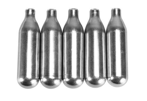 P2P High-Grade 8-Gram CO2 Cartridges for Pepper Round Air Guns, Pack of 5
