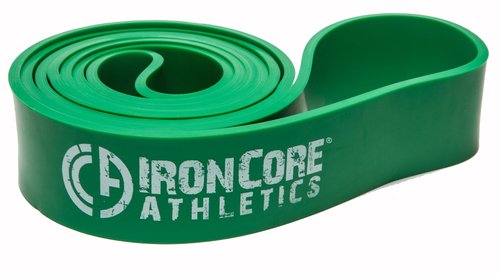 Iron Core Athletics Pull-Up Assistance Bands - Complete Set of Long Loop Resistance Bands 5-120 lbs for Men & Women | Ideal for Strength Training, Powerlifting, Home & Gym Workouts