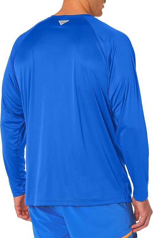Columbia Men's PFG Terminal Tackle Long Sleeve Fishing Shirt - Quick-Dry | Lightweight Comfort