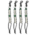 Seacloud 4Pcs Golf Beads Score Counter Stroke Count with Clip Keeper Putting Score Counters Hook to Belt Bag
