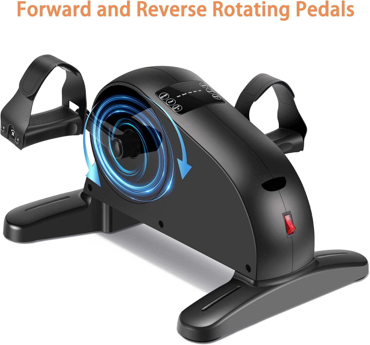 Skiennix Electric Pedal Exerciser - Mini Motorized Bike for Low Impact Leg & Arm Workouts