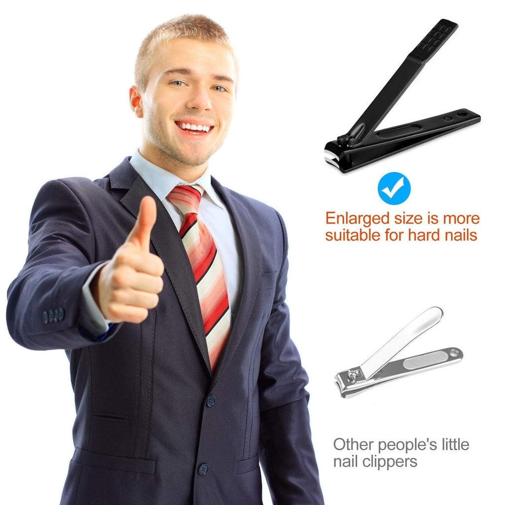 Skiennix Manicure Set - Professional Nail Clippers & Grooming Kit with Travel Case | Perfect Gift for Men & Women