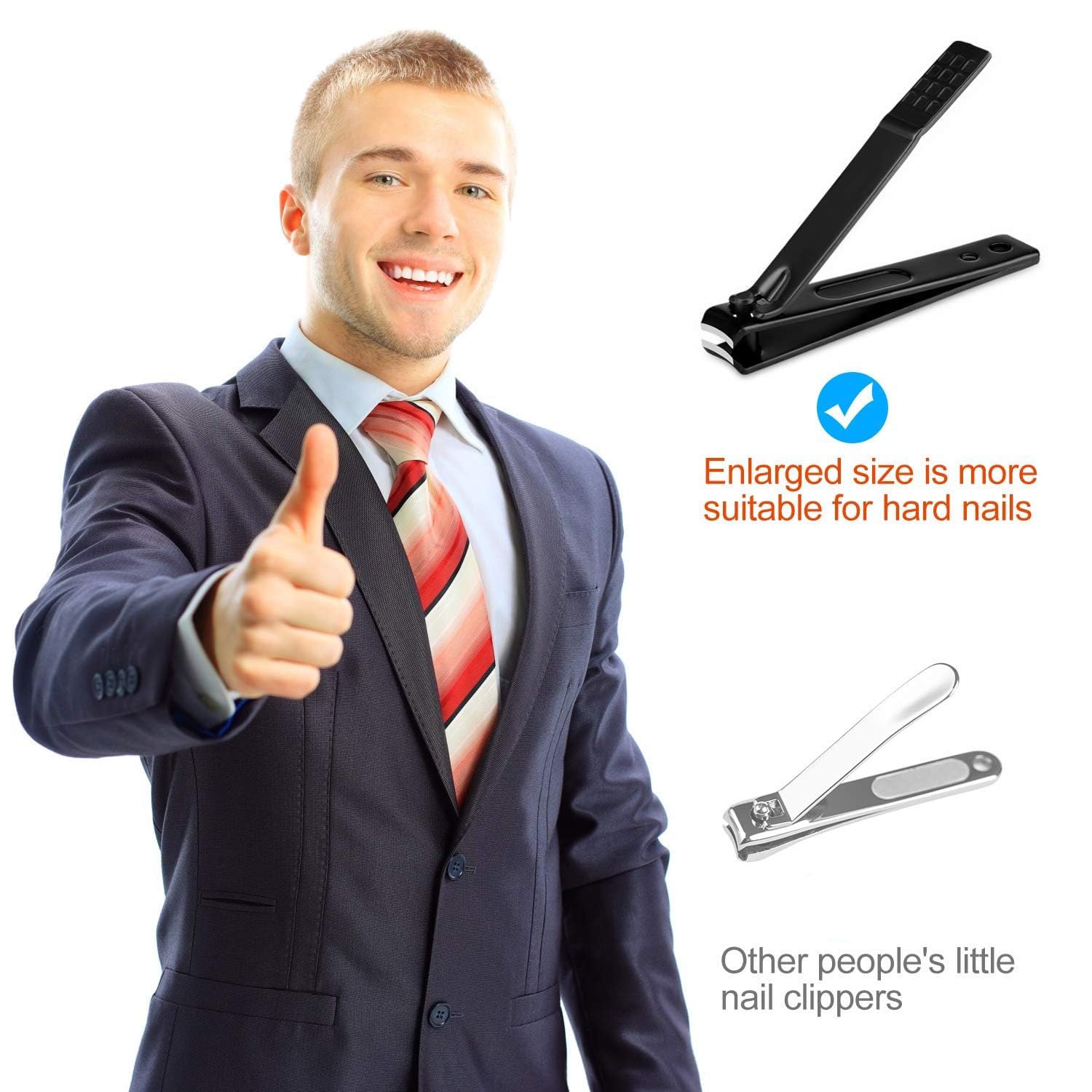 Skiennix Manicure Set - Professional Nail Clippers & Grooming Kit with Travel Case | Perfect Gift for Men & Women