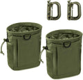 LIVANS Tactical Molle Dump Pouch - Adjustable Military Holster Bag for Airsoft & Hunting Gear