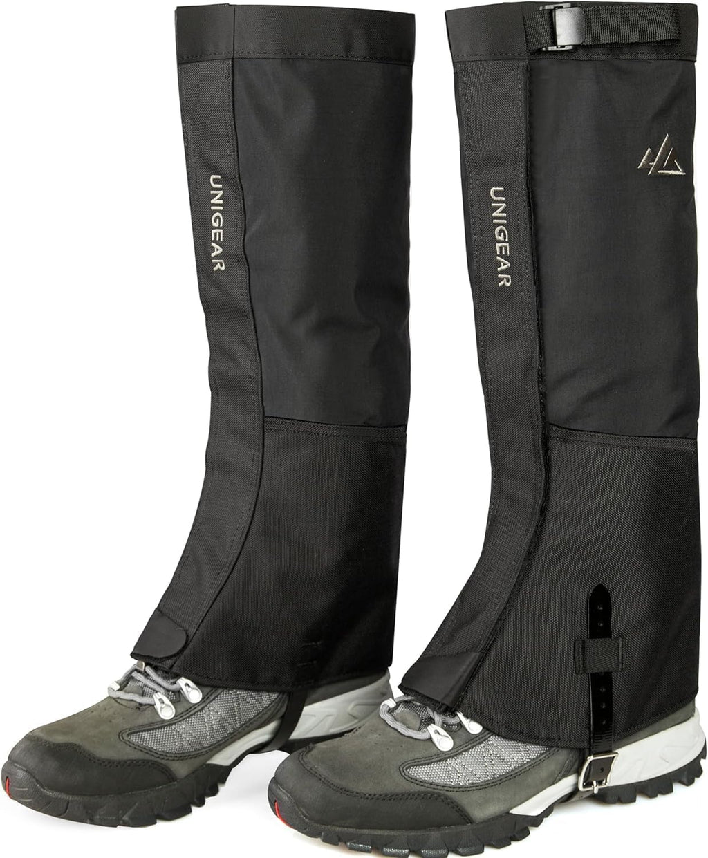 Unigear Leg Gaiters - Durable 1000D Waterproof Boot Gaiters for Hiking, Walking, Climbing & Skiing