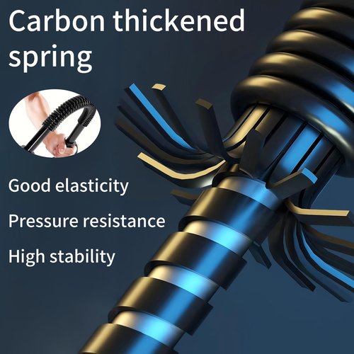 ZUFUMI Power Twister Flex Bar - Gorilla Bar for Chest Workout, Arm Shoulder Upper Body Chest Builder & Strengthener Spring Exercise Equipment (10-22LBS)