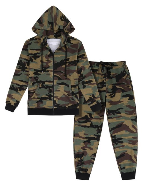 COOFANDY Mens Tracksuit Set Sports Track Suits for Men Athletic Sweatsuit Men Sports Jacket And Pants