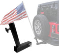 KAIRAY Hitch Mount Flagpole Holder - Universal Fit for 2-Inch Hitch Receivers | Ideal for Trucks, SUVs, RVs