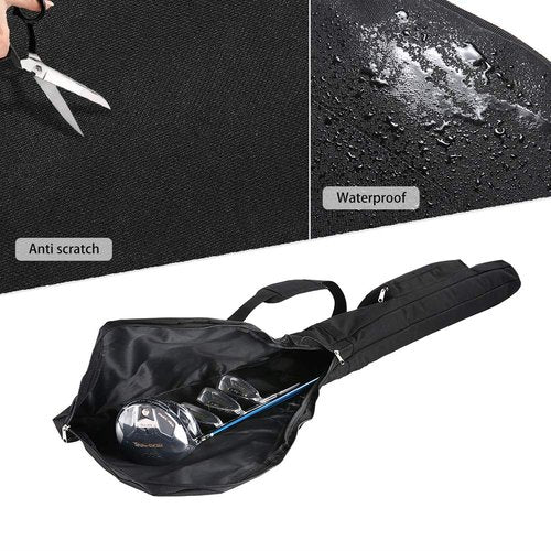 Small Golf Bag for A Few Clubs, Lightweight Golf Sunday Bag, Par 3 Travel Bag, Practice Travel Bag with Carry Shoulder Strap